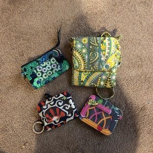 Vera Bradley Crossbody and id holder lot